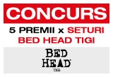 Castiga unul din cele 5 seturi Bed Head Tigi