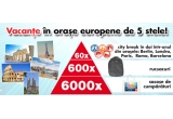 Castiga 6.000 sacose de cumparaturi, 600 de rucsacuri si 60 de city break-uri in doi la Berlin/ Londra/ Paris/ Roma/ Barcelona