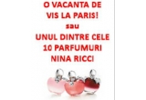 Castiga o vacanta in valoare de 2 000 euro la Paris sau unul din cele 10 parfumuri La Tentation de Nina EDT