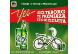 Castiga 10 biciclete Pegas sau 300 pachete cu 6 doze Tuborg 0.5L