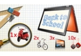 Castiga un scuter Vespa, 2 biciclete Cupper, 3 tablete Lenovo Yoga, 10 boxe Lenovo si alte 500 de premii