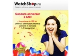 Castiga 5 vouchere Watch Shop in valoare de 2.500 de lei