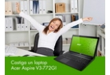 Castiga un laptop Acer Aspire V3-772G