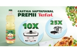 Castiga 10 multicookere Tefal si 25 seturi vase de bucatarie Tefal