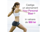 Castiga un abonament Your Personal Best pentru o luna de zile