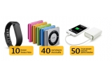 Castiga 10 bratari Fitbit, 40 iPod Shuffle si 50 acumulatori externi pentru telefon