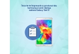 Castiga o tableta Samsung Galaxy Tab S