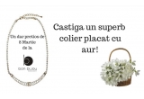 Castiga un colier placat cu aur de la Bon Bijou