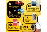 Castiga o saptamana cu Noul Opel Corsa si plinul facut + TV LG Led Full HD, un iPhone 6, un iPad Mini