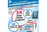 Castiga 3 sejururi la Cheile Gradistei sau alte premii