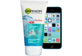 Castiga un iPhone 5C, 2 x 6 produse Garnier Pure Active 3 in 1 sau alte miide premii