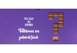 Castiga patratici de ciocolata Milka 4.6g