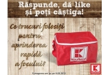 Castiga 10 bonuri de cumparaturi Kaufland, 10 rucsaci sau 40 genti termoizolante