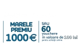 Castiga 1.000 de euro sau 60 vouchere evoMAG in valoare de 6.000 de lei