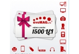 Castiga un voucher evoMAG in valoare de 1.500 de lei