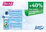 Castiga una dintre cele 10 sticle de Lenor Super Concentrate sau un city break la spa