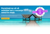 Castiga o vacanta in Maldive sau unul din cele 5 city break-uri in Europa sau SUA