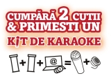 Castiga garantat un Kit Karaoke Pringles