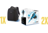 Castiga un rucsac laptop Samsonite si 2 perechi de casti SMS Audio Biosport