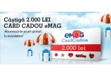 Castiga un voucher eMAG in valoare de 2.000 de lei