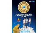 Castiga zilnic 3 smartphone-uri 4G Philips sau Allview cu abonament Digi Mobil Optim Nelimitat valabil 12 luni