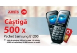 Castiga 500 de pachete prepaid Samsung E1200i