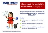 Castiga un voucher Book Express in valoare de 200 de lei