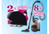 Castiga 8 aspiratoare Samsung sau 2 televizoare