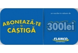 Castiga 5 vouchere Flanco in valoare de 1.500 de lei