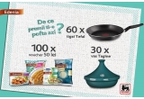 Castiga 60 tigai Tefal, 30 vase Tagine sau produse Edenia in valoare de 50 lei