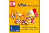 Castiga unul din cele peste 5000 premii in vouchere Kaufland