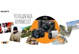 Castiga un aparat foto Mirrorless Sony Alpha A5100, o camera video sport Sony Action Cam FDR-X1000V-4K si un aparat foto tip bridge Sony HX300