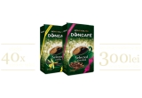 Castiga 40 de cutii a cate 2 pachete de cafea Doncafe Selected