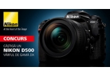 Castiga un aparat foto Nikon D500, un troler Sunt Calator, sau un Calendar Nikon 2016