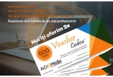 Castiga 3 vouchere A&D Media in valoare de 600 RON