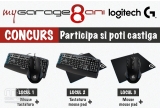 Castiga un mouse-uri gaming, tastaturi Logitech si mouse pad-uri Logitech