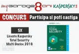 Castiga una din cele 5 licente Kaspersky Lab