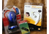 Castiga un mouse optic wireless + banner pe blog 2 luni, un flash drive 4 Gb + banner pe blog 1 luna I, un Chat earphone 