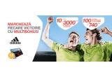 Castiga 10 carduri MOL Blue de 3.000 de lei si 100 de vouchere pentru echipamente sportive Adidas