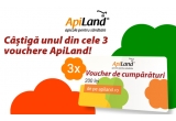 Castiga unul din cele 3 vouchere apiland.ro de 200 ron