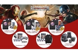 Castiga un notebook + T-shirt + invitatie dubla la filmul Captain America sau alte premii cool