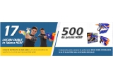 Castiga 17 locuri duble in Tabara Nerf sau 500 produse Nerf