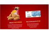 Castiga meniuri 5 Hot Wings medii sau bonuri de carburant