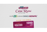 Castiga vouchere de cate 1000 lei cu care poti sa iti iei ce vrei din magazinele Casa Rusu