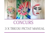 Castiga un tricou unicat pictat manual
