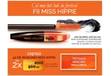 Castiga 2 vouchere Zoot de 500 ron sau 40 produse L’Oreal Miss Hippie