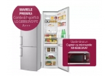 Castiga o combina frigorifica A+++ LG si 4 cuptoare cu microunde LG