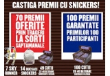 Castiga un set Skyrunner, 2 rucsaci Snickers si 7 baxuri de ciocolata