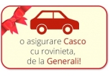Castiga o asigurare CASCO cu rovinieta cadou, de la Generali