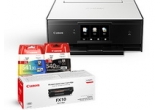 Castiga o imprimanta Canon Pixma TS 9050 si consumabile originale Canon pentru un an